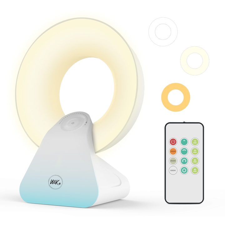 Lampa Wiika 10.000 Lux – Terapia cu Lumină care Elimină Oboseala și Depresia&nbsp;Sezonieră